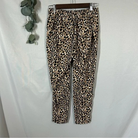 Banana Republic | Hayden Pant Cheetah Print Skinny Pull On Women’s Size 0P - Picture 8 of 15